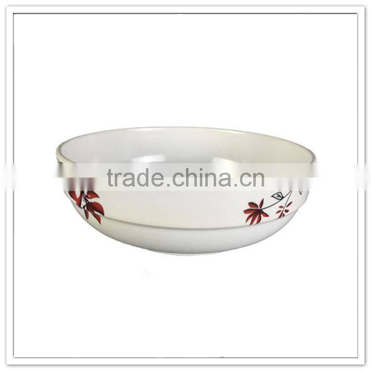 First garde common family needs food serving flat bottom size optional plastic shark fin bowl