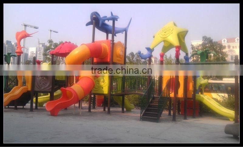 2013 Newest Design European Standard Park New Outdoor Playground Fence (HA-11501)