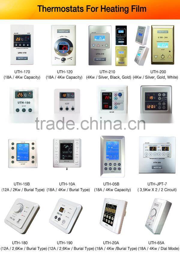 Far Infrared Ray High Efficiency Floor Heating (Energy Saving, PTC) Heating Rail(Ladder Shape Heating Cable)