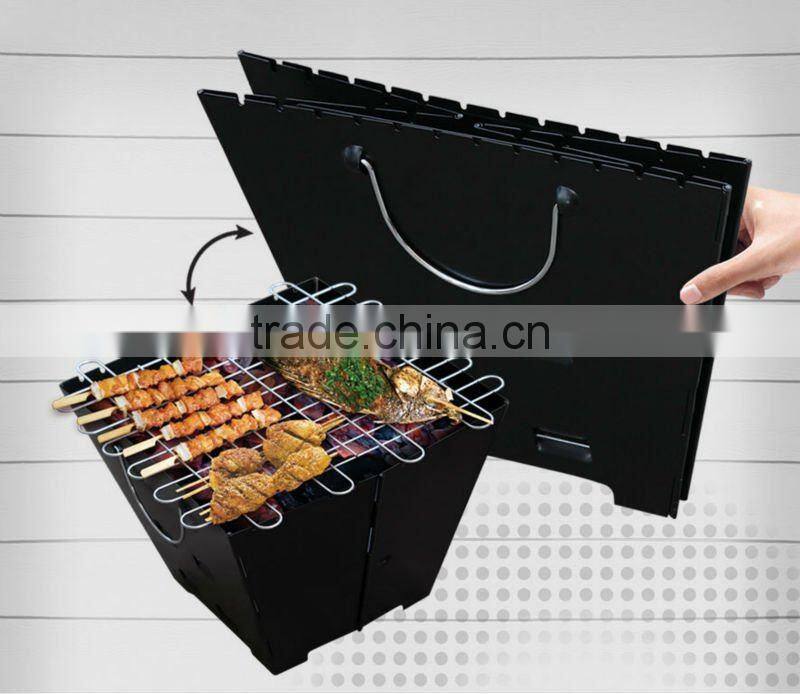 Hot sale Excellent folding balcony charcoal bbq Grills
