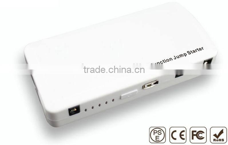 Car power Multi-Function Jump Starter For < 6000cc 12V/24V vehicles(gasoline&diesel) 12000mAh / 10000mAh / 8000mAh