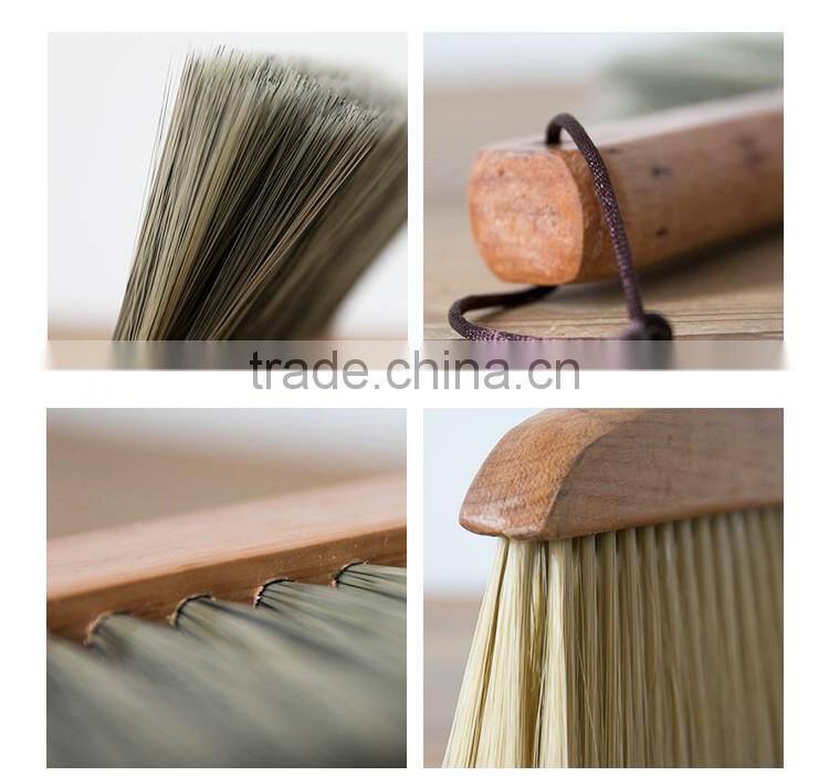 wood handle plastic cleaning home brush