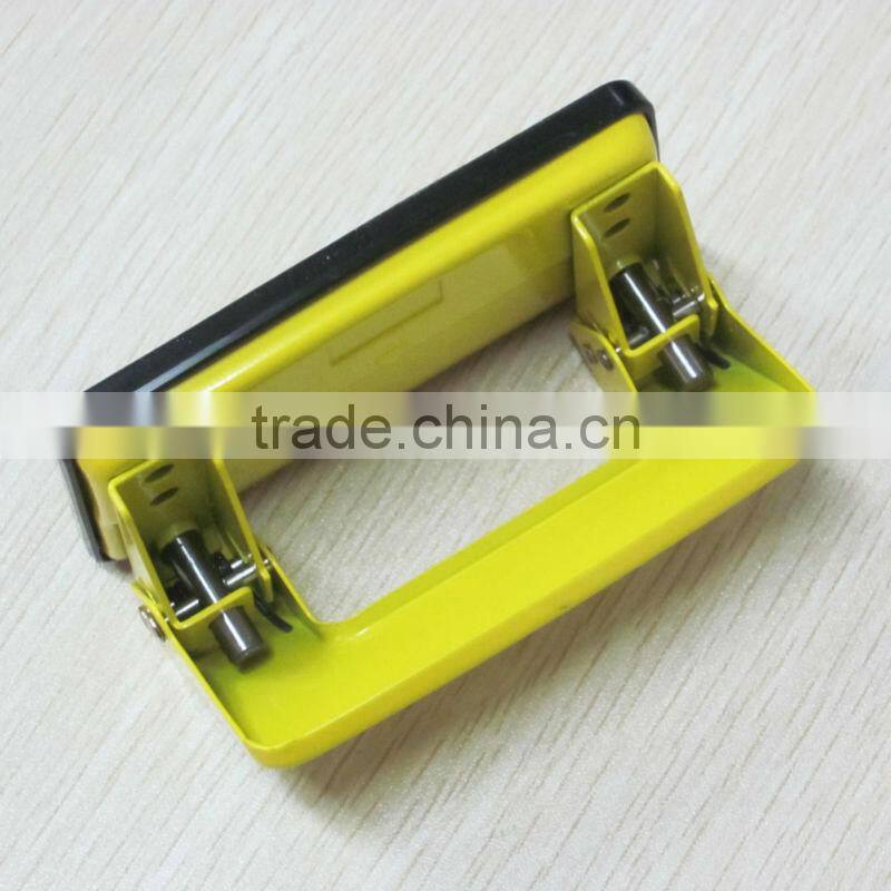2014 novelty 2 hole metal manual hole puncher
