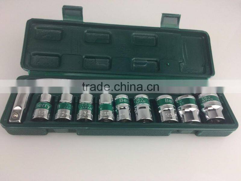 BERRYLION 10-24mm metric sockets L handle socket tool set for sale