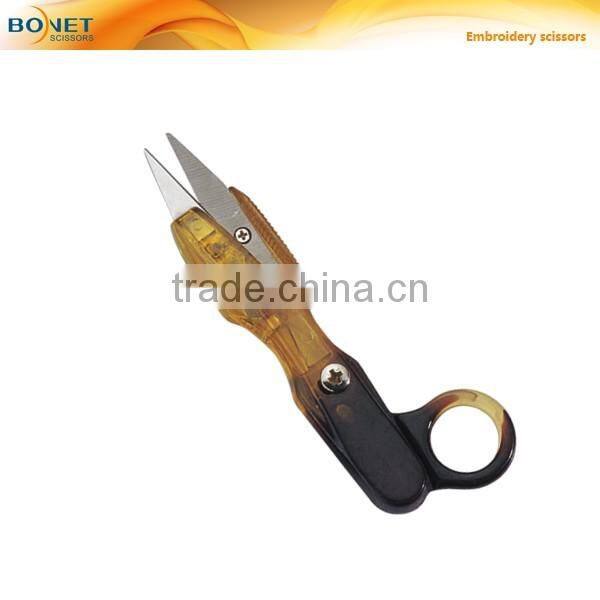 SEM0016 5'' Exquisite Quick-Snip Scissors Thread Snips with Finger Loop