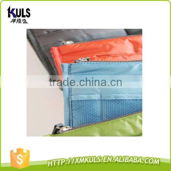 Colorful storage bag for clothing travel packing cosmetic bag for women