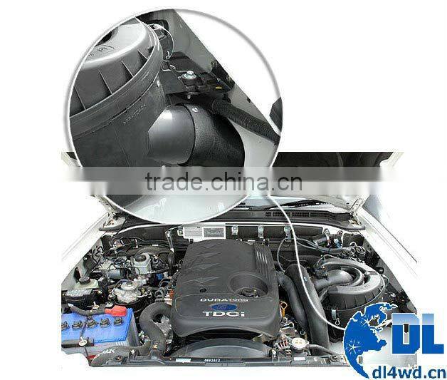 high quality pickup auto parts deliang 4wd snorkel for ford ranger 4x4 snorkel