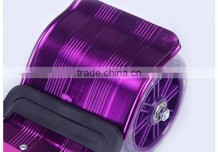 Three 120mm big wheels children scooter with aluminum frame for sales