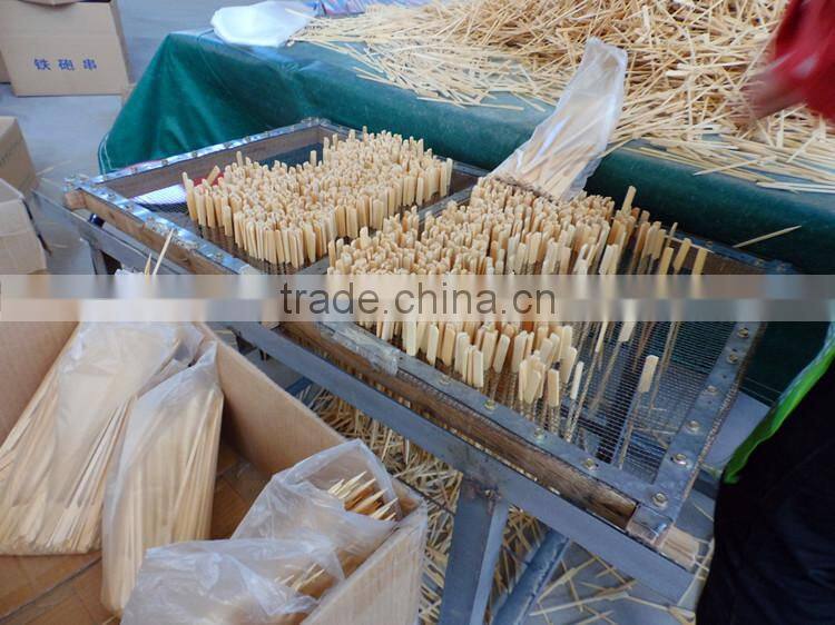 ZHUPING natural disposable flat bamboo skewers flat bamboo sticks