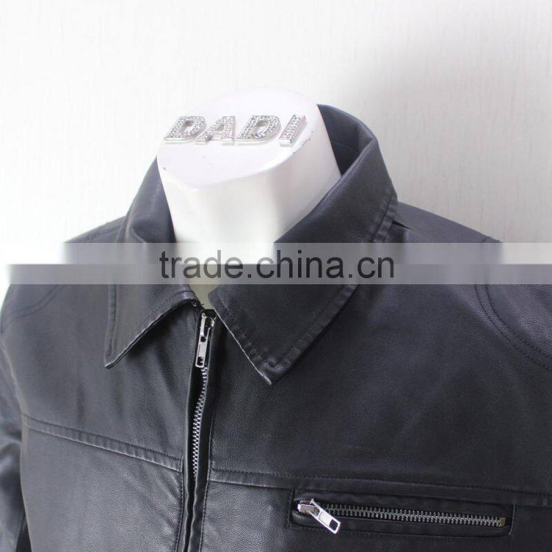 2015 Mens Fashion Leather Jacket Brands