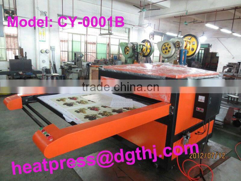 110*160cm double stations Large format sublimation Heat press(two stations in one side)
