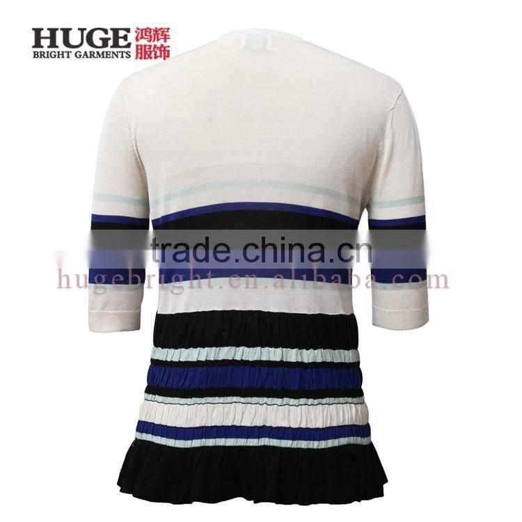 China Manufacturer New Design Fashion Cardigan Sweater Coat