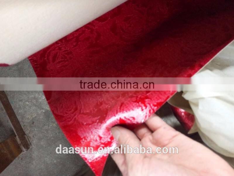 Daasun A Grade PVC Synthetic Leather Stocklot For Bags and Sofa