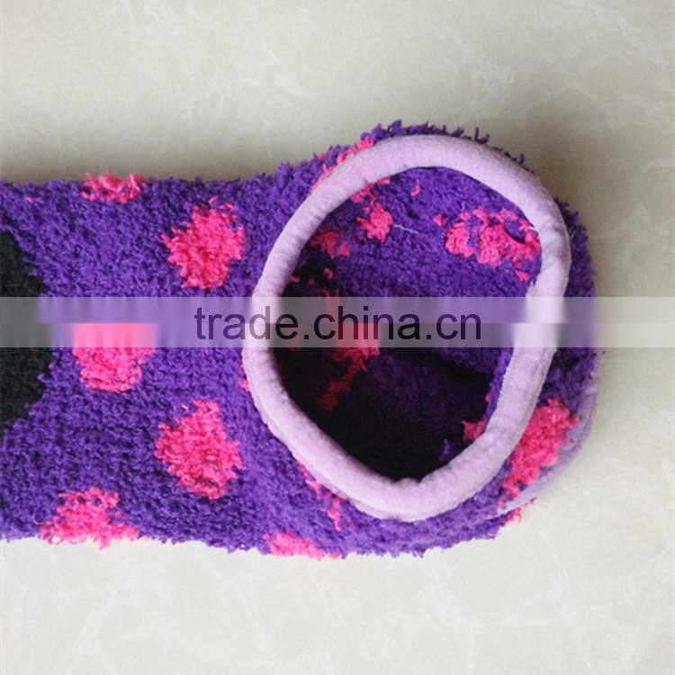 custom soft microfiber floor socks