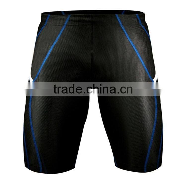 Casual tight running shorts for men/sublimated running tights/custom running pants