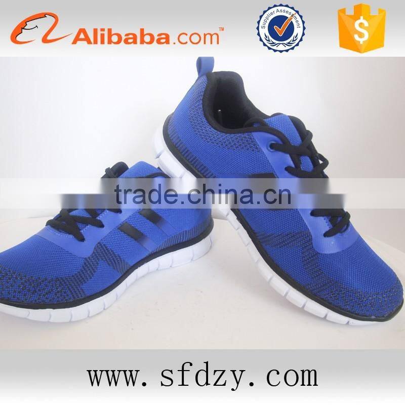 Most popular blue mens running shoes boys fashion sneakers china factory