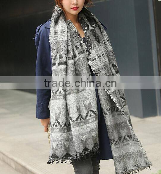 fancy printed pattern girls shawls and wraps lady shawls and wraps