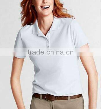WOMEN'S BLANK POLO SHIRT