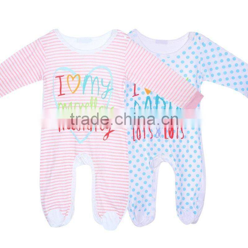 Wholesale kid clothing 2016 carters Baby clothes carters 100% cotton Romper Pajamas Outfit high quality Clothing Set