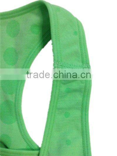 jacquard seamless sport racerback tank top with removeable pad