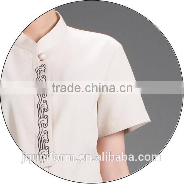 Housekeeping Staff Uniform Type and OEM Service Supply Type Hotel Uniform For Housekeeping