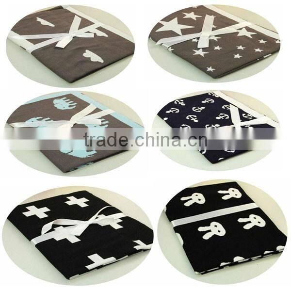 Popular warm fashion wool blanket wholesale