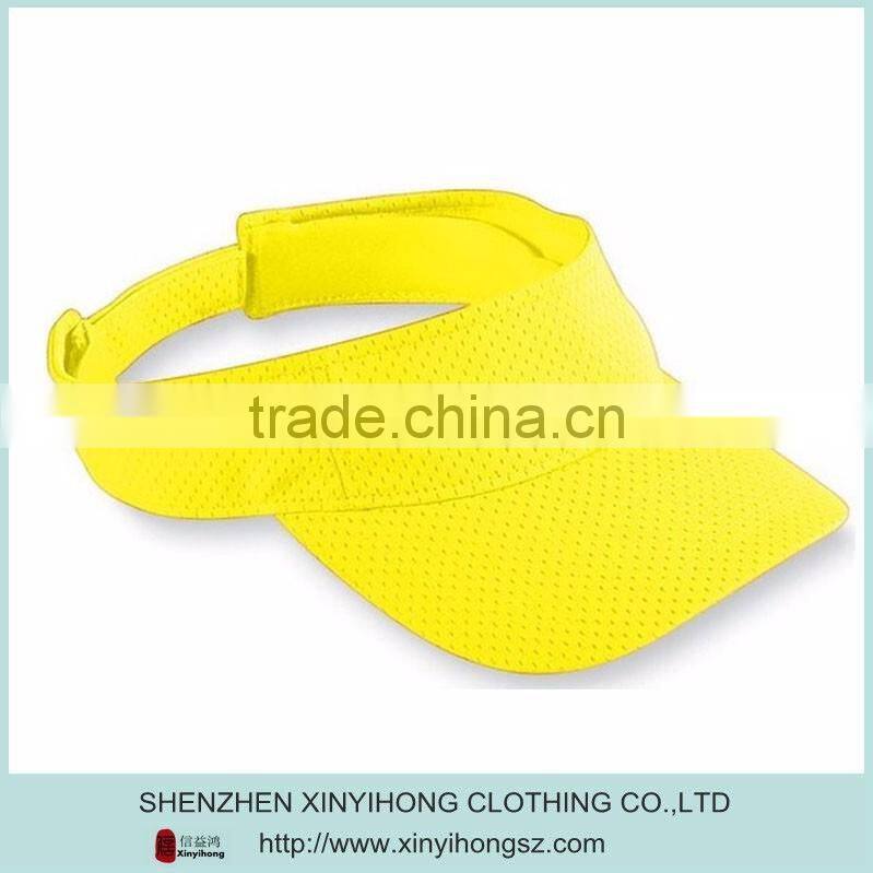 Wholesale Breathable Golf Visor ,High Quality Sport Visor With hook&loop