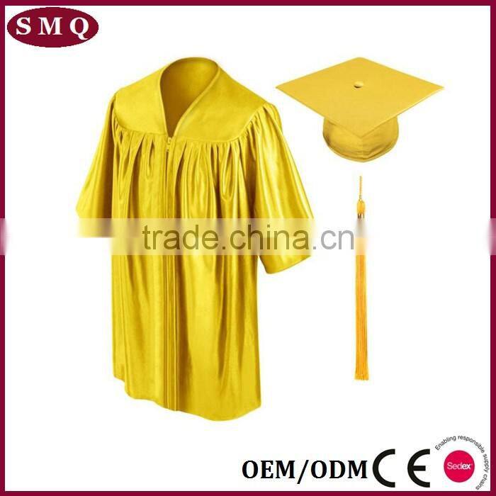 2017 navy blue evening graduation gown and customize gown