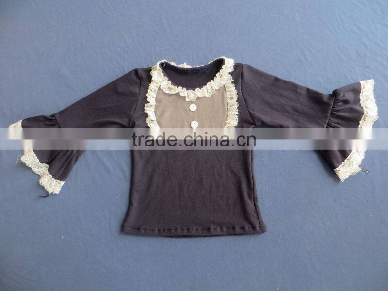 XF-345 Wholesale baby girl long sleeve childrens boutique clothing kids clothes