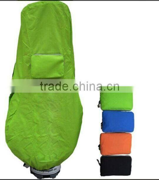 Colorful waterproof small packaged golf bag rain cover