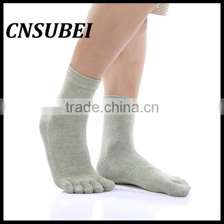 2016 new color composite toe socks men in tube socks