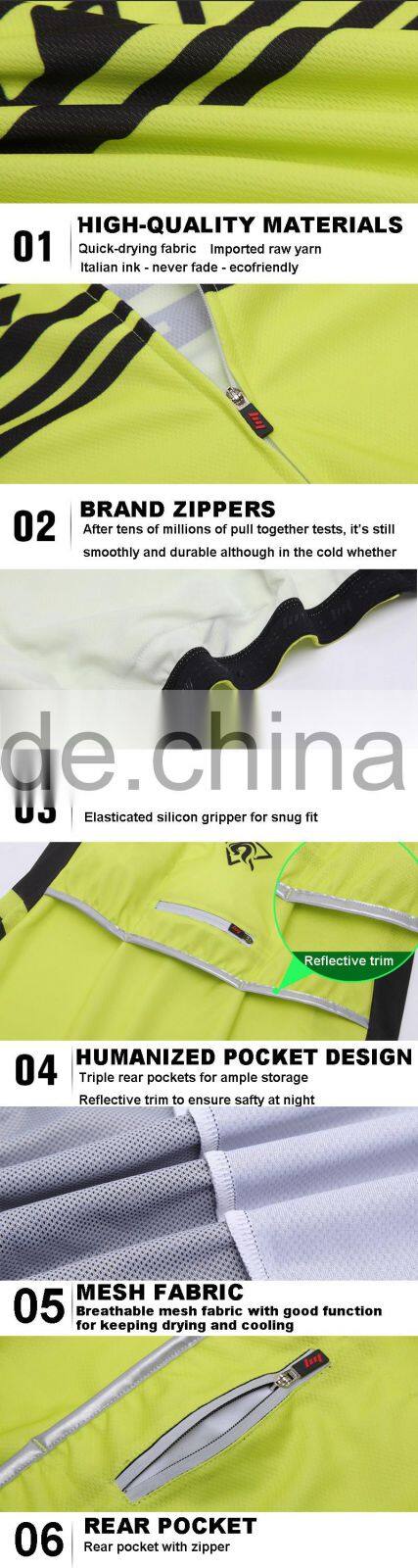 BEROY Team Specialized Men Bicycle Wear, Coolmax Cycling Clothing