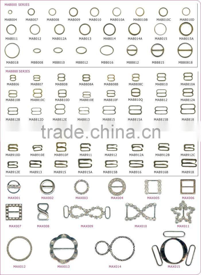 Factory women new design bra underwear adjusting accessories metal bra buckle