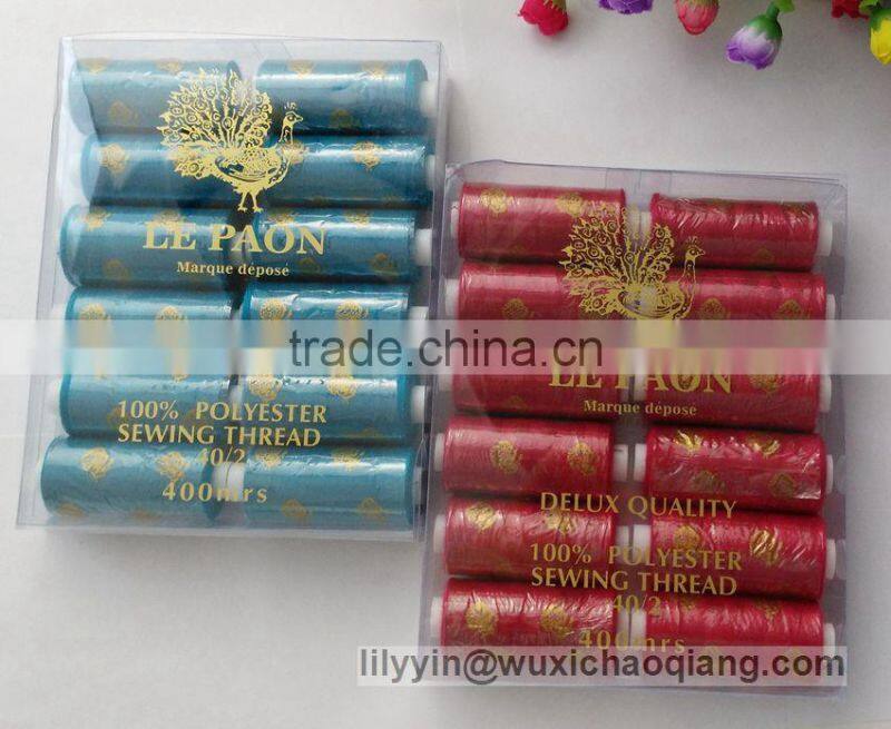 100 spun polyester sewing thread