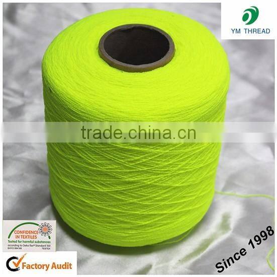 Manufacturing 100% Polyester Covering Rubber Yarn