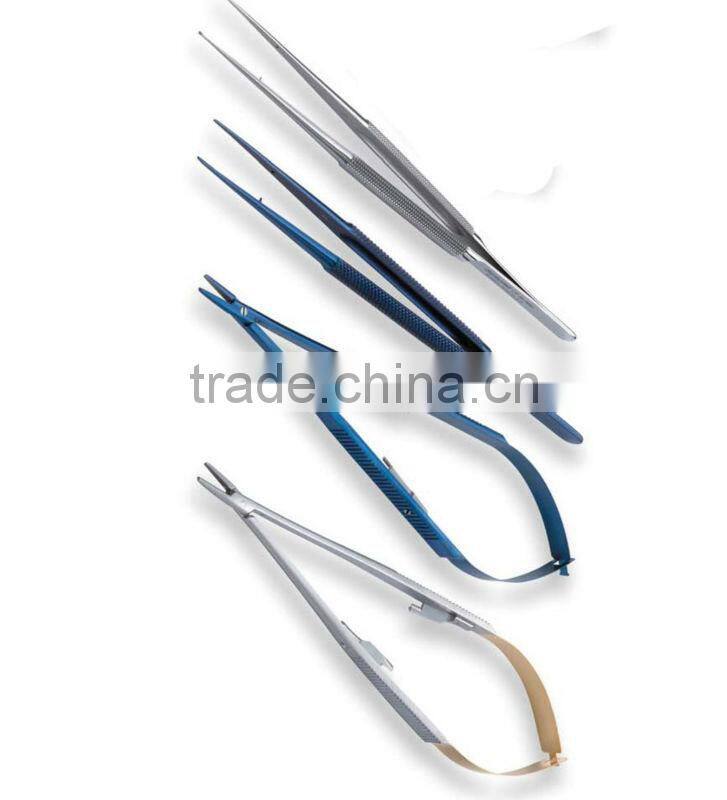 Castroviejo Micro Needle Holder, Vascular surgical instruments,