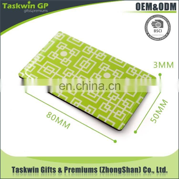 Top quality hot sale cheap custom PP flat rubber fridge magnet/fridge sticker for promotion