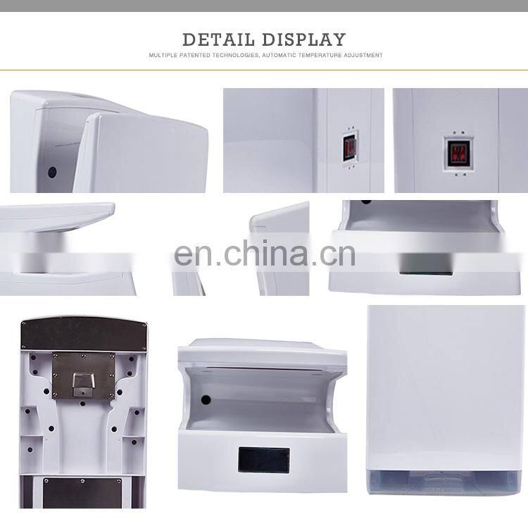 High Speed Touch less Brush Air blade Jet Hand Dryer