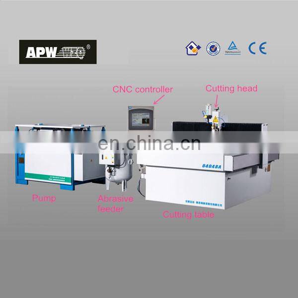 Hot Selling Small Waterjet Stone Cutting Machine,1200mmx1200mmx150mm Waterjet