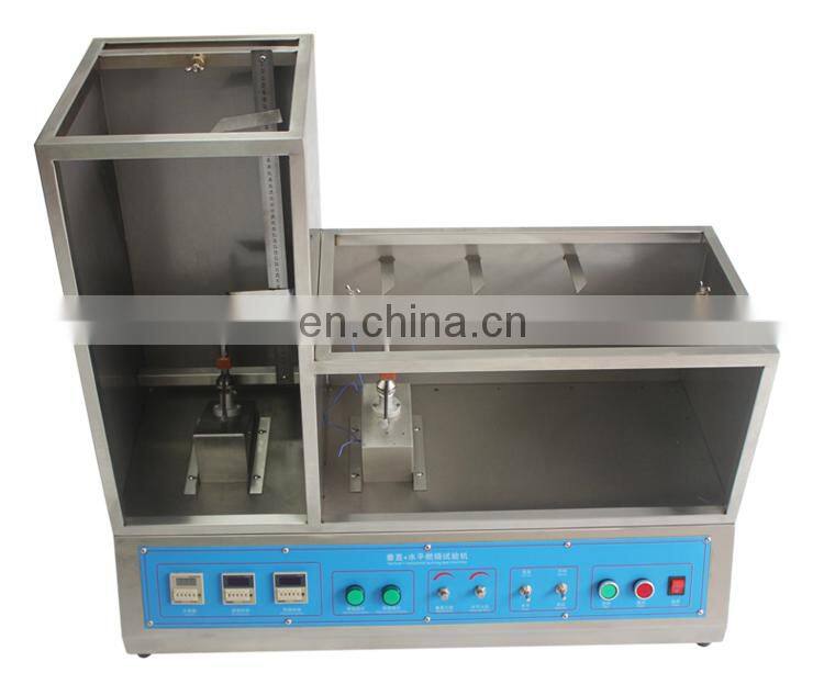 Wire Burning Test Machine Vertical Horizontal Combustion Testing Machine