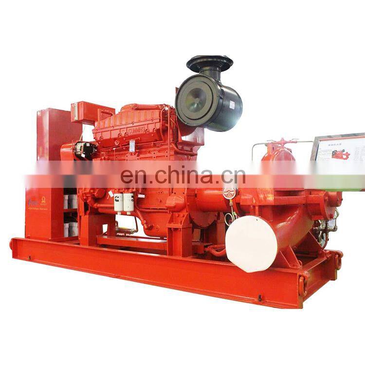 900kw Fire Fighting High Pressure Diesel Engine Water Pump Set LSDS12.3/578.3