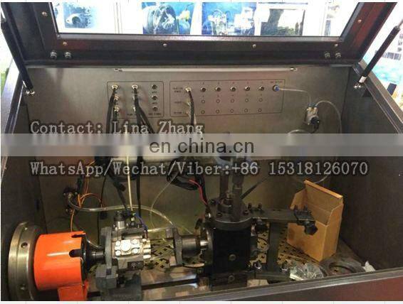 CRS708 common rail injector test bench with calibration data