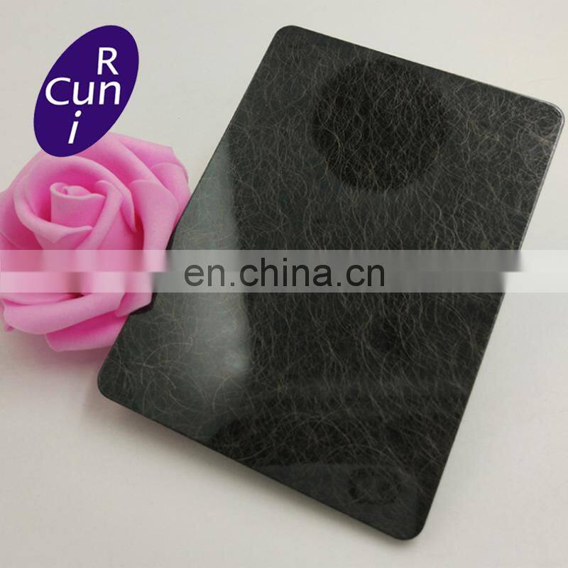 Black Mirror PVD Coated 8K Finish 316 4X8 Decorative Color Stainless Steel Sheet