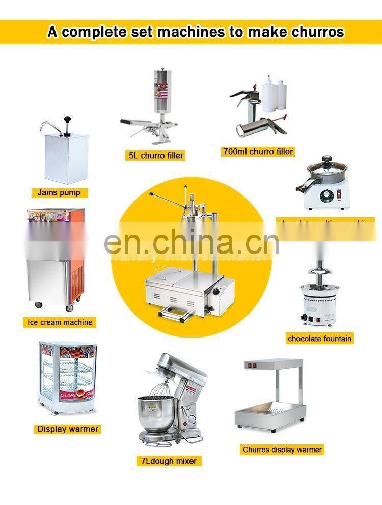 hot selling spanish food machinery churros machine churro filler machine to make churro price