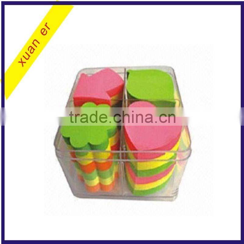 China wholesale custom shaped craft paper memo pad/sticky note/pad notes