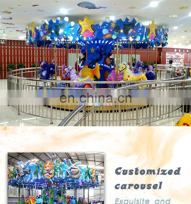 China Supply 6/8/10/16/24/32/48 Seats Ride carousel For Sale Price