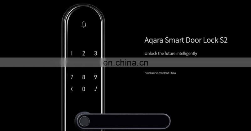 Original Smart Lock With Easy Control Via Phonev Xiaomi Aqara Smart Door Lock S2 Wholesale