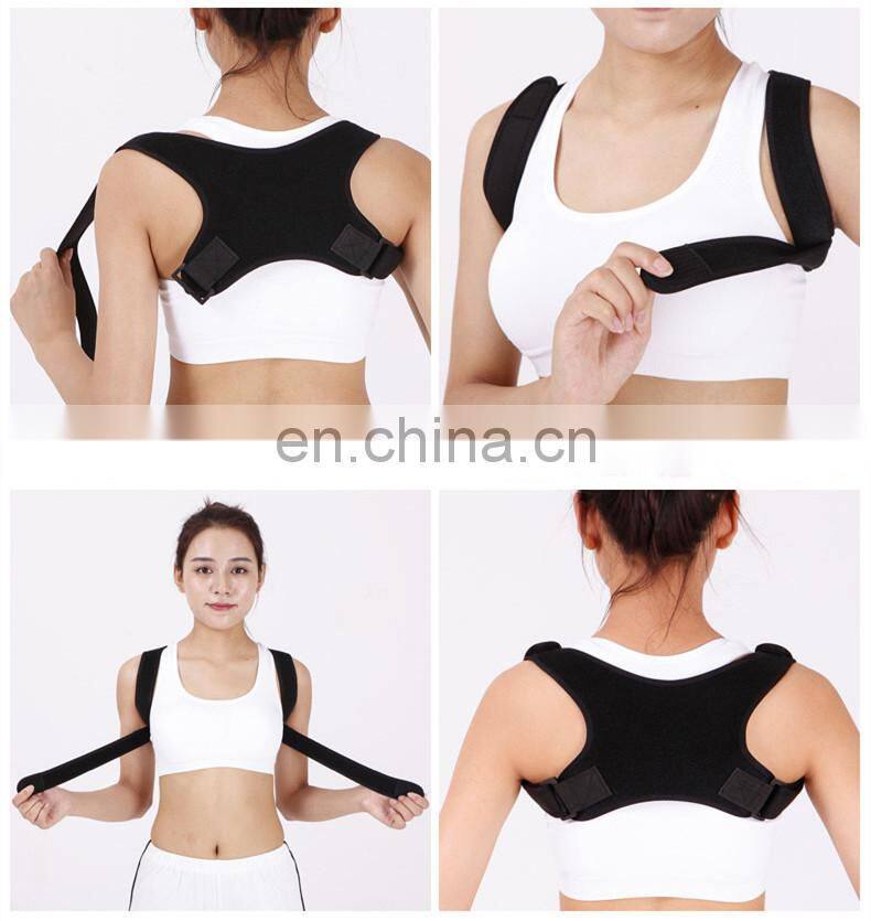 New Posture Clavicle Support Corrector Back Straight Shoulders Brace Strap Correct Bone Care Posture Clavicle Support Belt