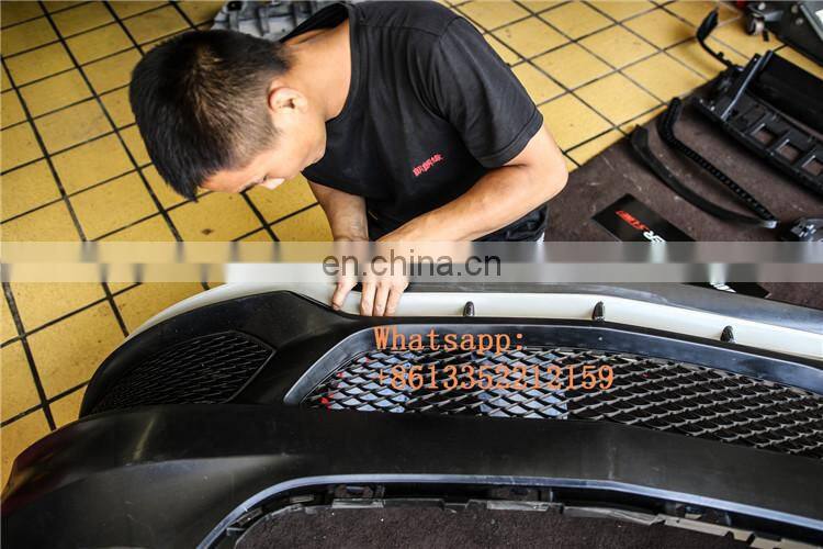 2018year- S class W222 S63/S65 body kit B700 upgrade to B900 front bumper front lip rear diffuser with exhaust tips