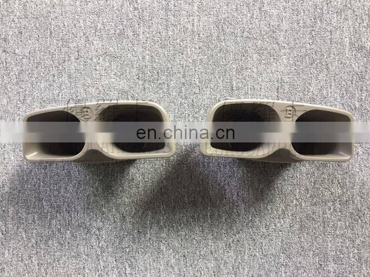 s class w222 rear diffuser exhasut tips muffler tips carbon finber diffuser for w222 to B style 2016 2017 MB auto parts for w222